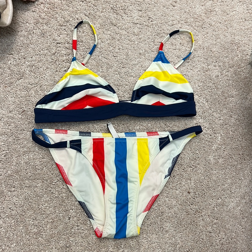 Nwt Solid And Stripes Bikini